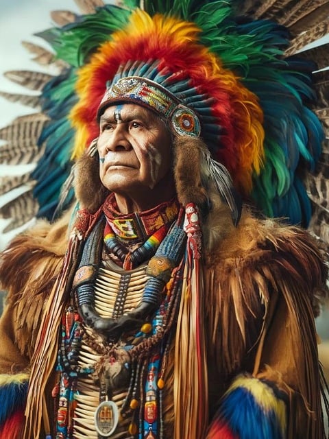 A man from north American