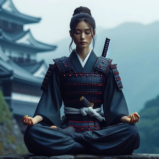 Southeast Asia girl doing meditation 