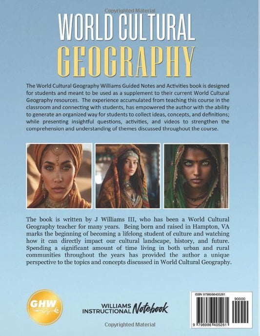 World Cultural Geography Guided Notes & Activities Book